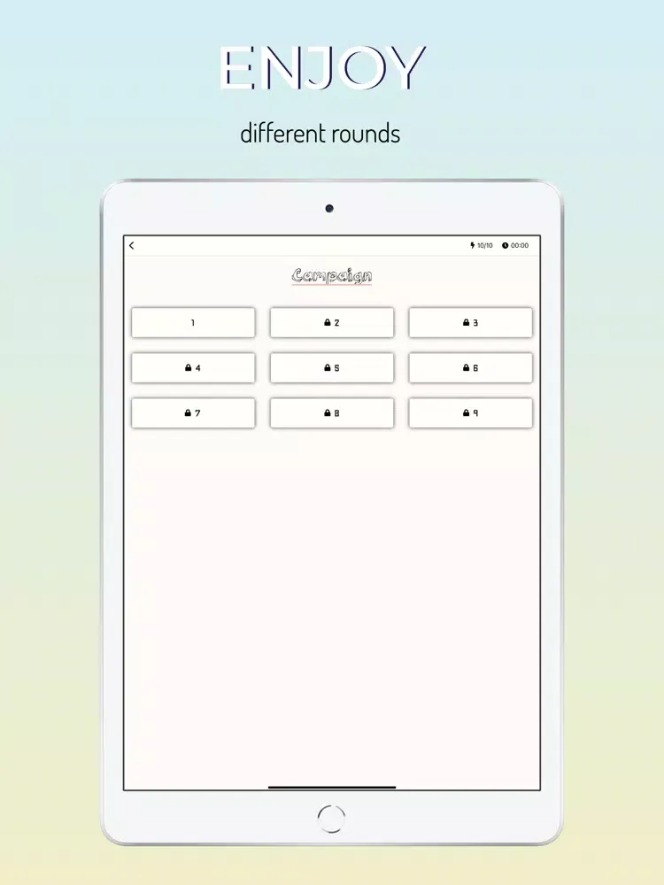 Fill'Em All Box Numbering Game iPad  Screenshots