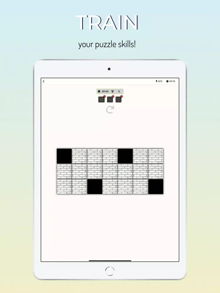 Fill'Em All Box Numbering Game iPad  Screenshots