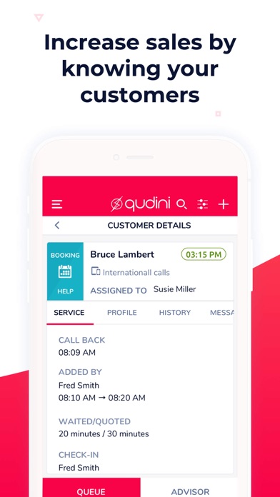 Qudini Store Team App 스크린샷