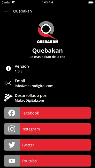 Capturas de tela do Quebakan