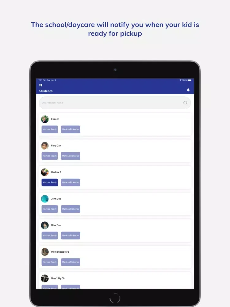 PickApp - For your Children iPad  স্ক্রিনশট
