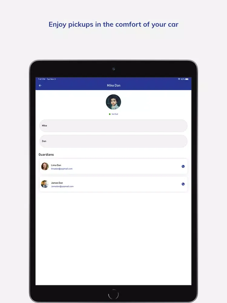 PickApp - For your Children iPad  স্ক্রিনশট
