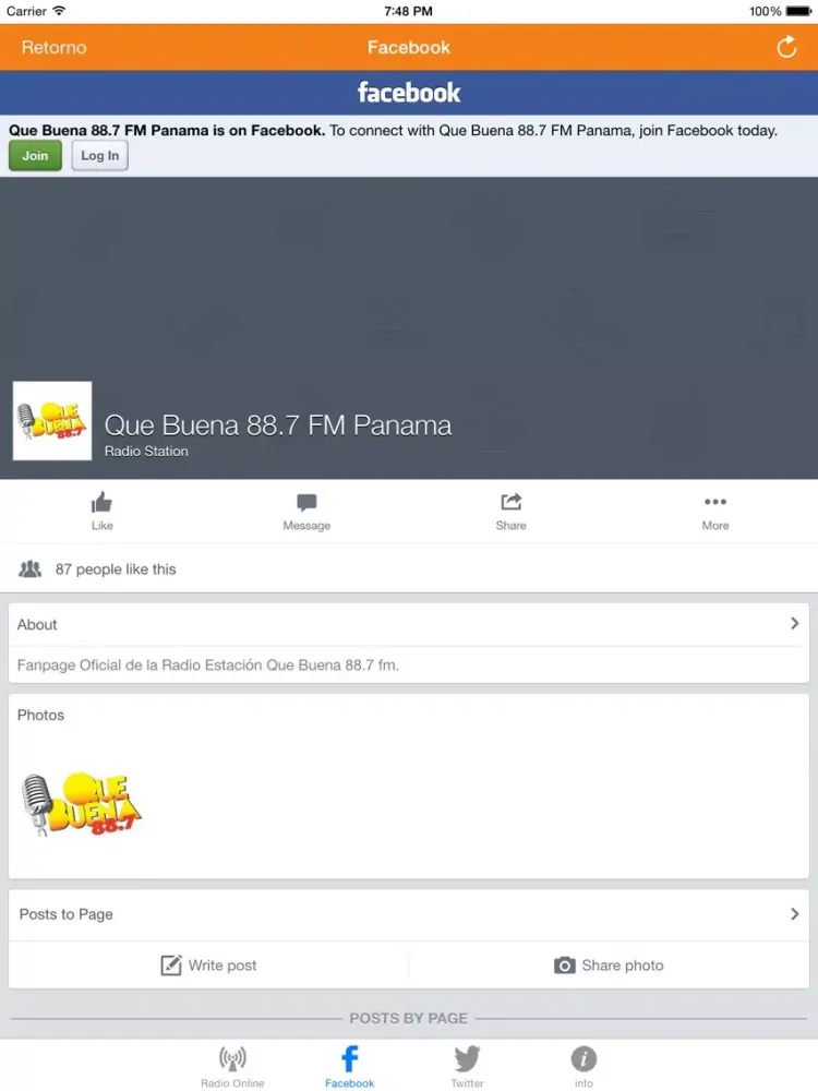 ภาพหน้าจอของ QUEBUENA887 iPad 