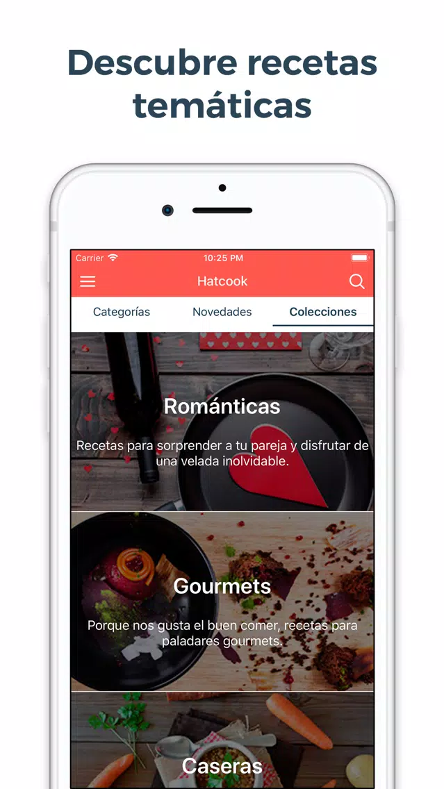 Tangkapan layar Hatcook Recetas de Cocina