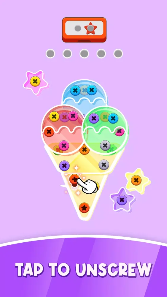 Unscrew Nuts Sort: Screw Jam Screenshots