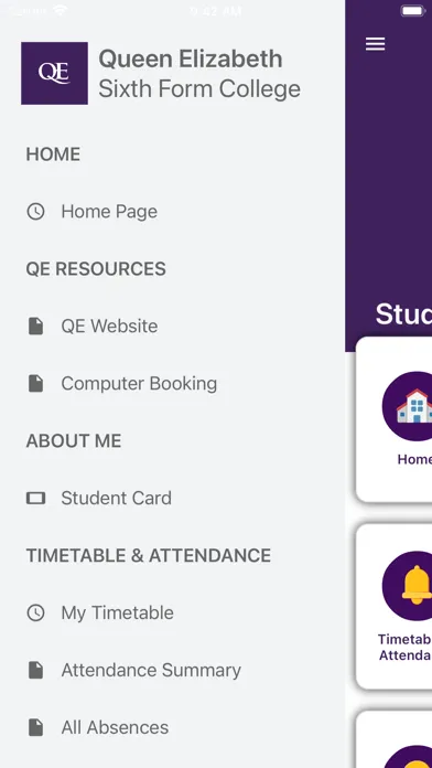 Queen Elizabeth Sixth Form سکرین شاٹس