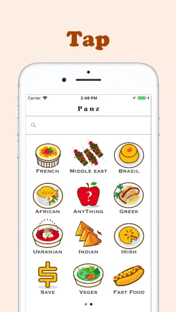 ภาพหน้าจอของ Panz - Find restaurants nearby