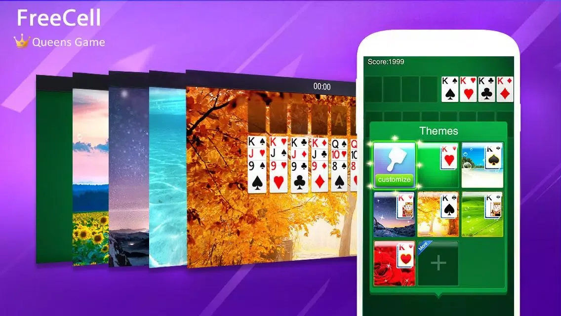 FreeCell Solitaire Screenshots