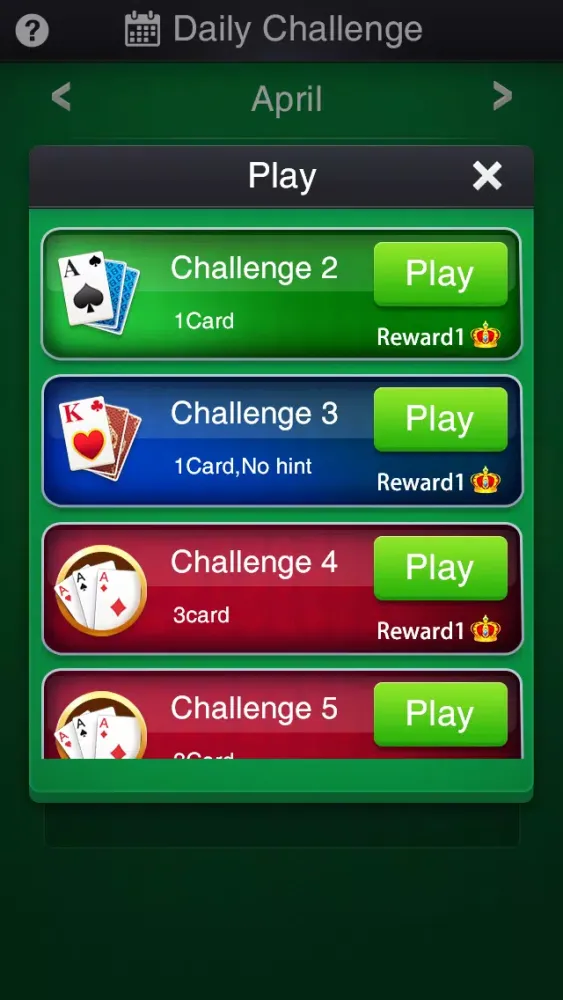Solitaire: Daily Challenges Screenshots