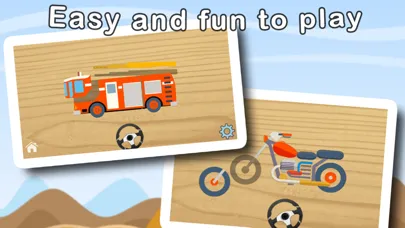 Wheels Puzzles For Kids應用截圖