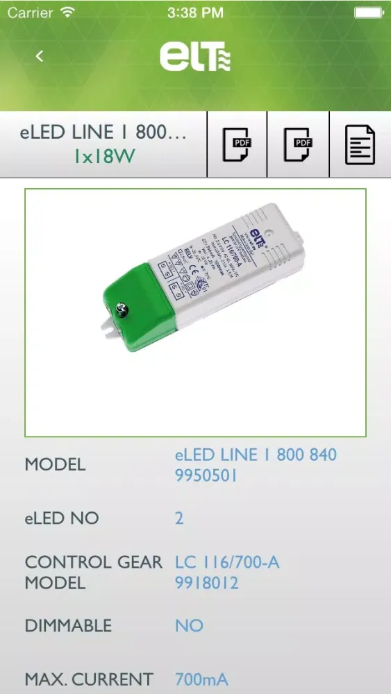 ELT Lighting Wizard Screenshots