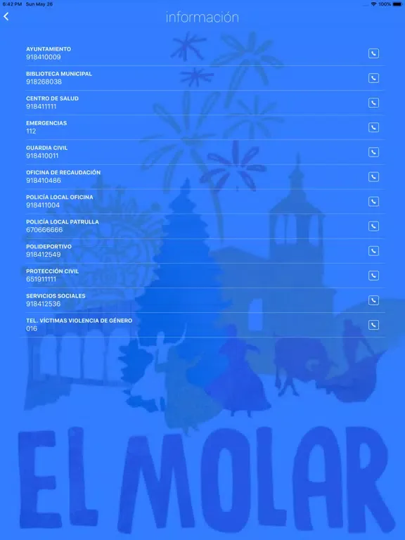 صور Viva las fiestas de El Molar iPad 