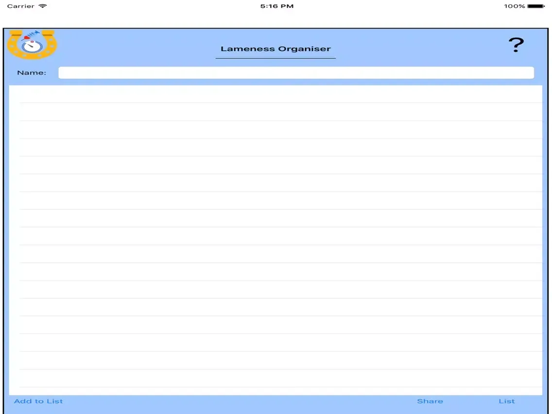 صور LamenessOrganiser iPad 
