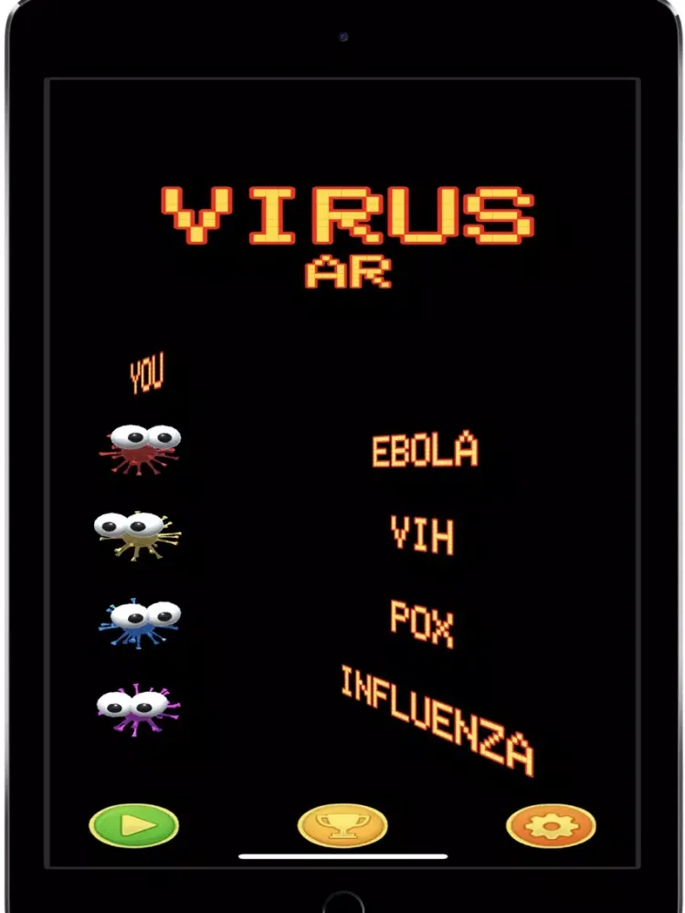 Zrzuty ekranu Virus AR iPad 
