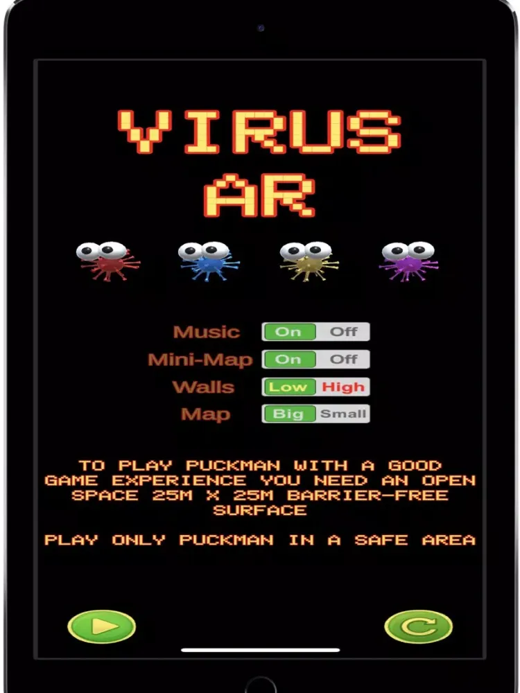 Zrzuty ekranu Virus AR iPad 