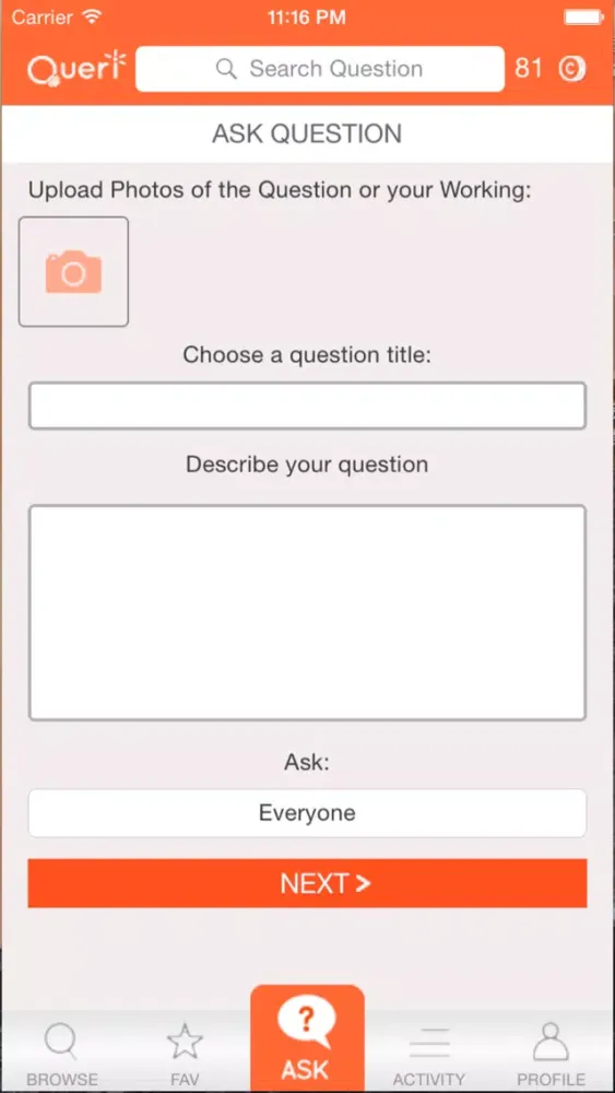 Queri - Homework Tutor Help! Ekran Görüntüleri
