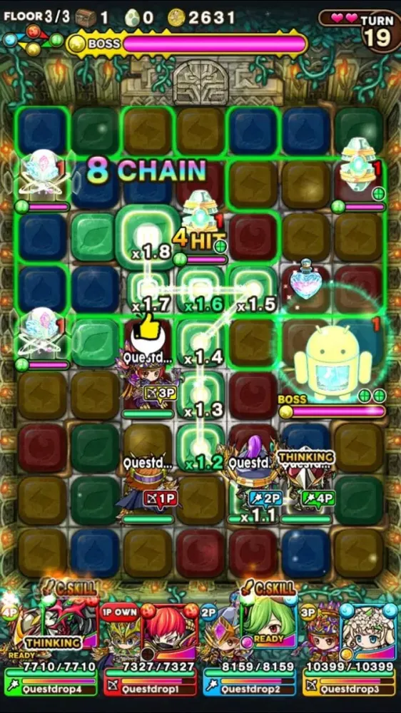 Capturas de pantalla de Chain Dungeons