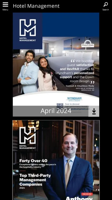 Hotel Management Magazine Screenshots
