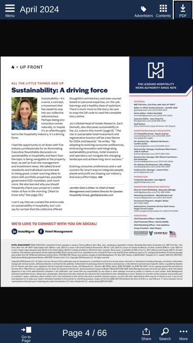 Hotel Management Magazine Screenshots