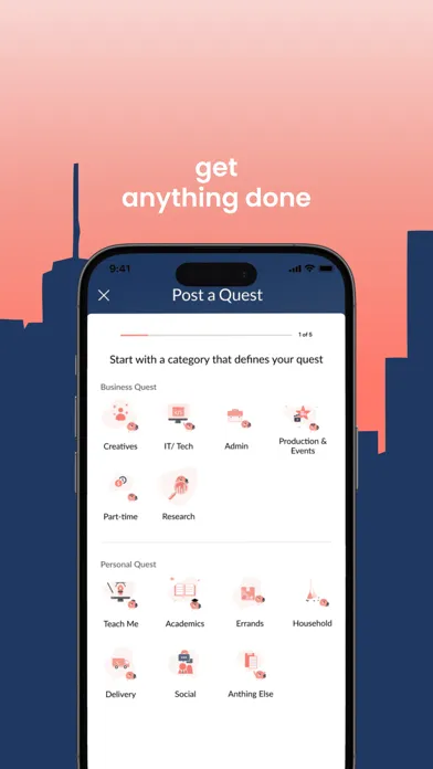 Quest - Hire a Hero应用截图
