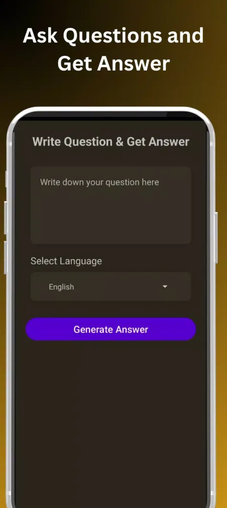 ภาพหน้าจอของ Question AI