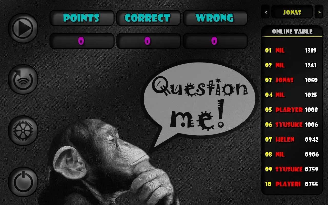 Tangkapan layar Question me! Animals