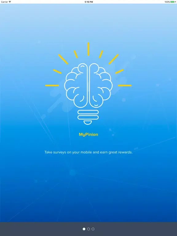 MyPinion Survey App iPad 应用截图