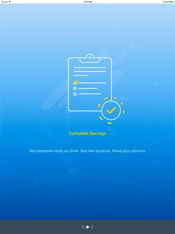 MyPinion Survey App iPad 应用截图