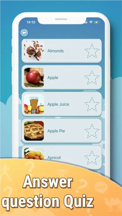 Zrzuty ekranu Food quiz guess all fruit nuts