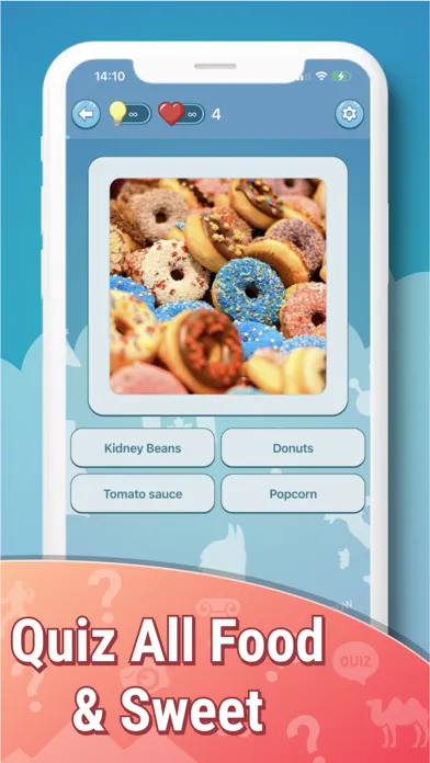 Zrzuty ekranu Food quiz guess all fruit nuts
