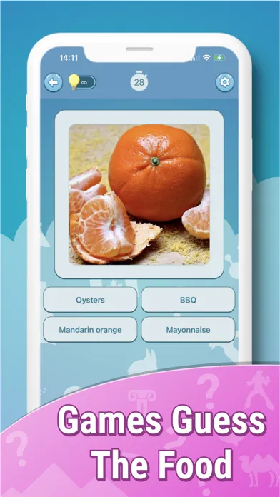 Zrzuty ekranu Food quiz guess all fruit nuts