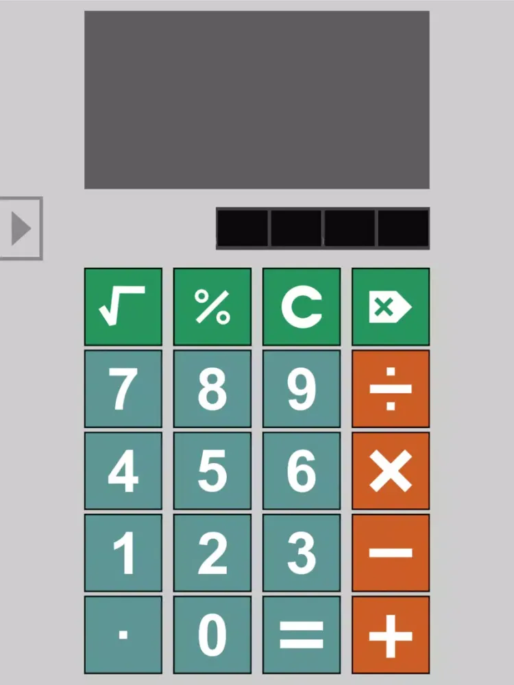 Wonderful Themes Calculator iPad  Screenshots
