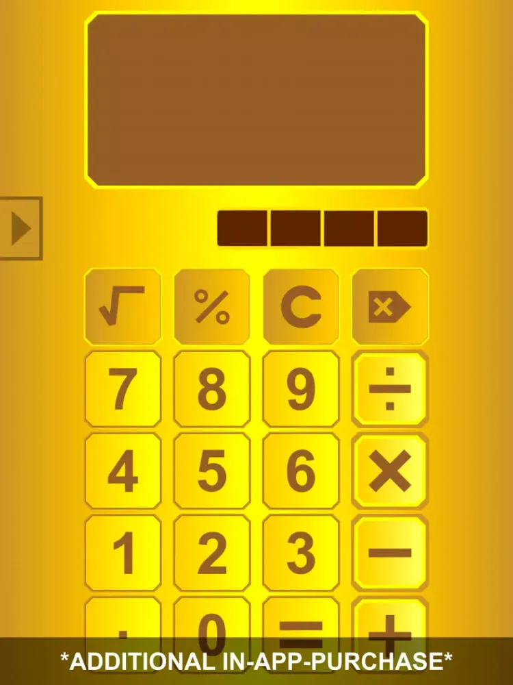 Wonderful Themes Calculator iPad  Screenshots