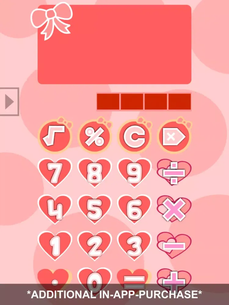 Wonderful Themes Calculator iPad  Screenshots