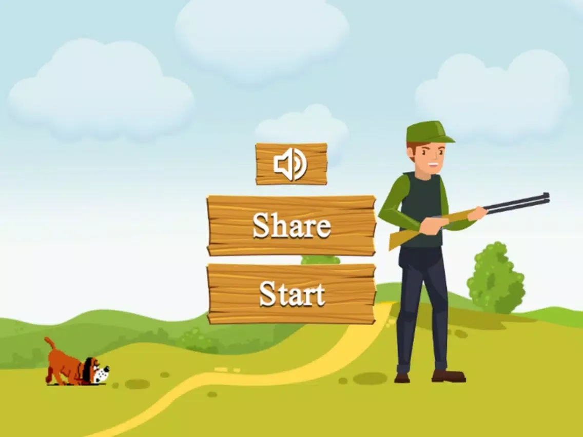Tangkapan layar A Duck Hunter Classic iPad 