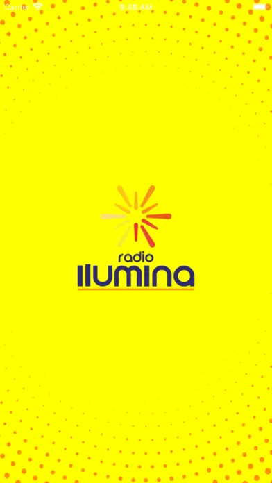 Tangkapan skrin Radio Ilumina