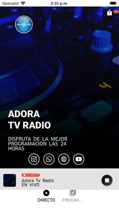 Adora Tv Radio Screenshots