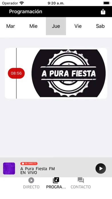 A Pura Fiesta FM سکرین شاٹس