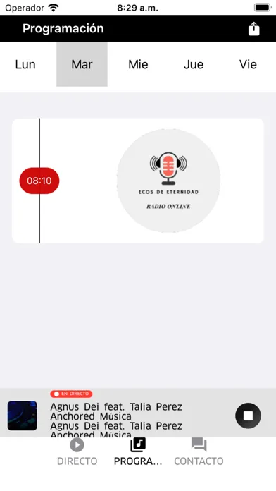 Capturas de pantalla de Ecos de Eternidad Radio