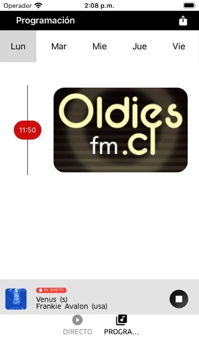 Captures d'écran de Oldies FM