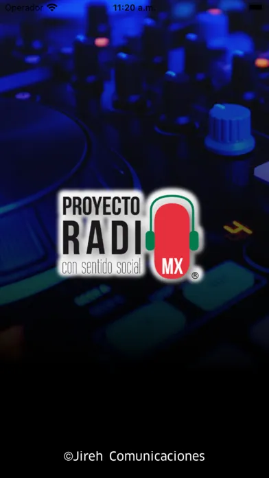 Capturas de tela do Proyecto Radio Mx