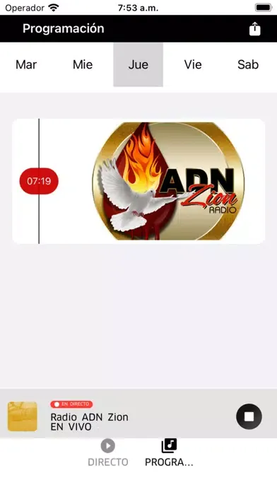 Zrzuty ekranu Radio ADN Zion