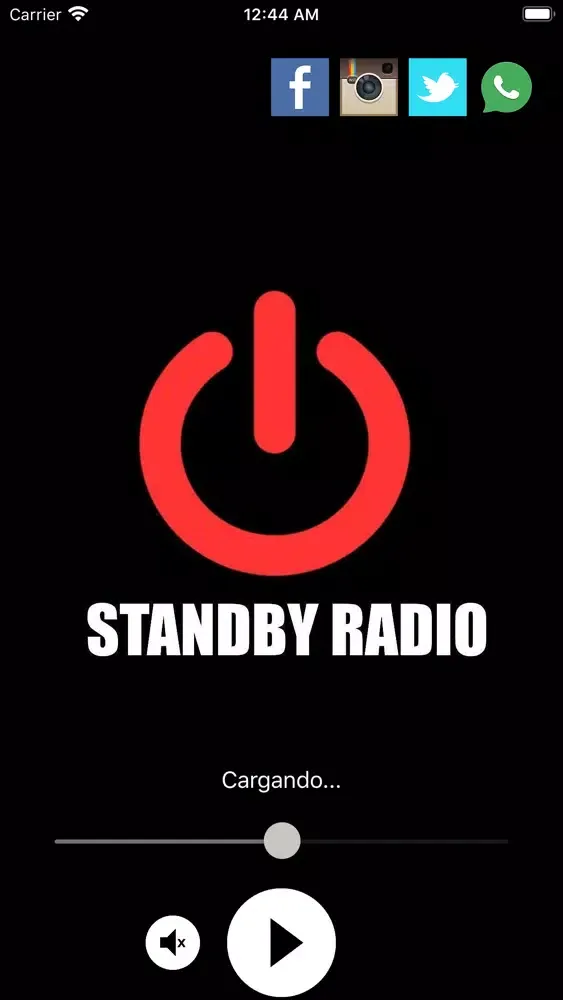 Ảnh chụp màn hình của StandBy Radio