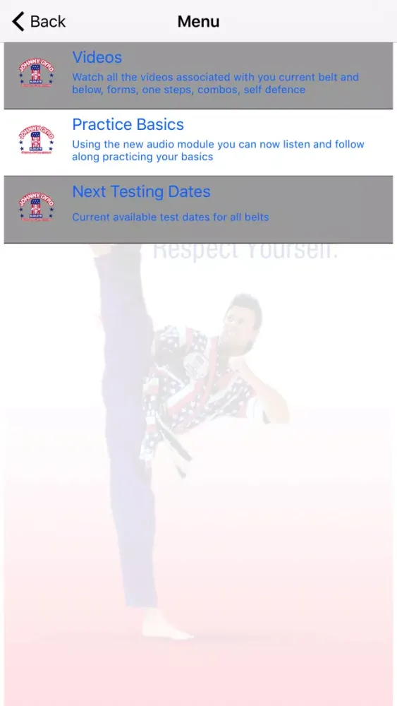 تصاویر Johnny Gyro Karate