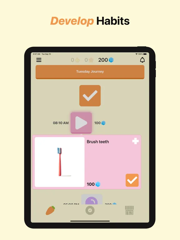 Screenshot di Carrot: Gamify Habits for Kids iPad 