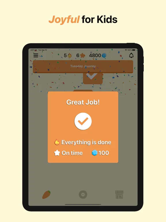 Screenshot di Carrot: Gamify Habits for Kids iPad 