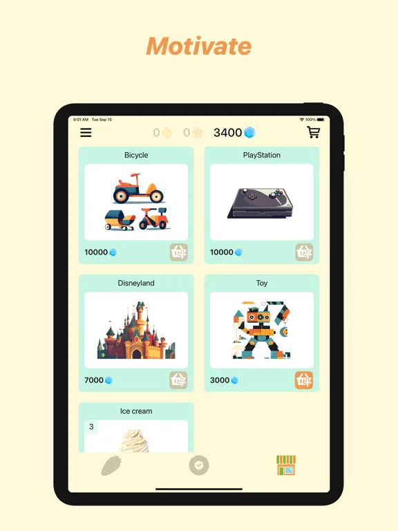 Screenshot di Carrot: Gamify Habits for Kids iPad 