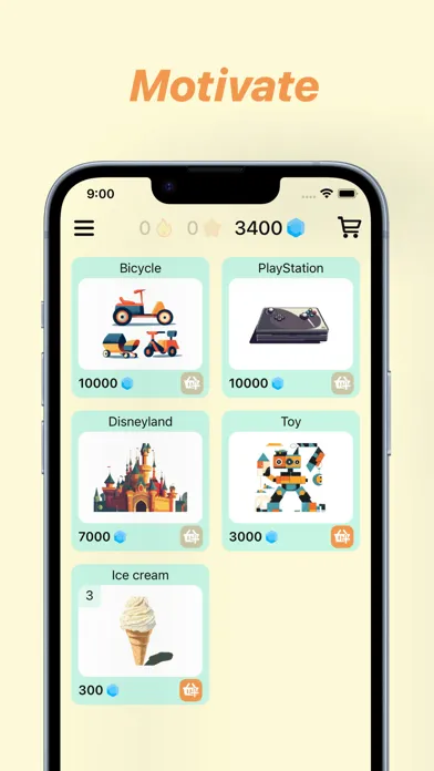 Screenshot di Carrot: Gamify Habits for Kids