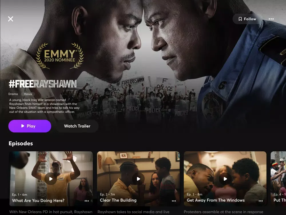 Quibi: All New Original Shows iPad  Screenshots
