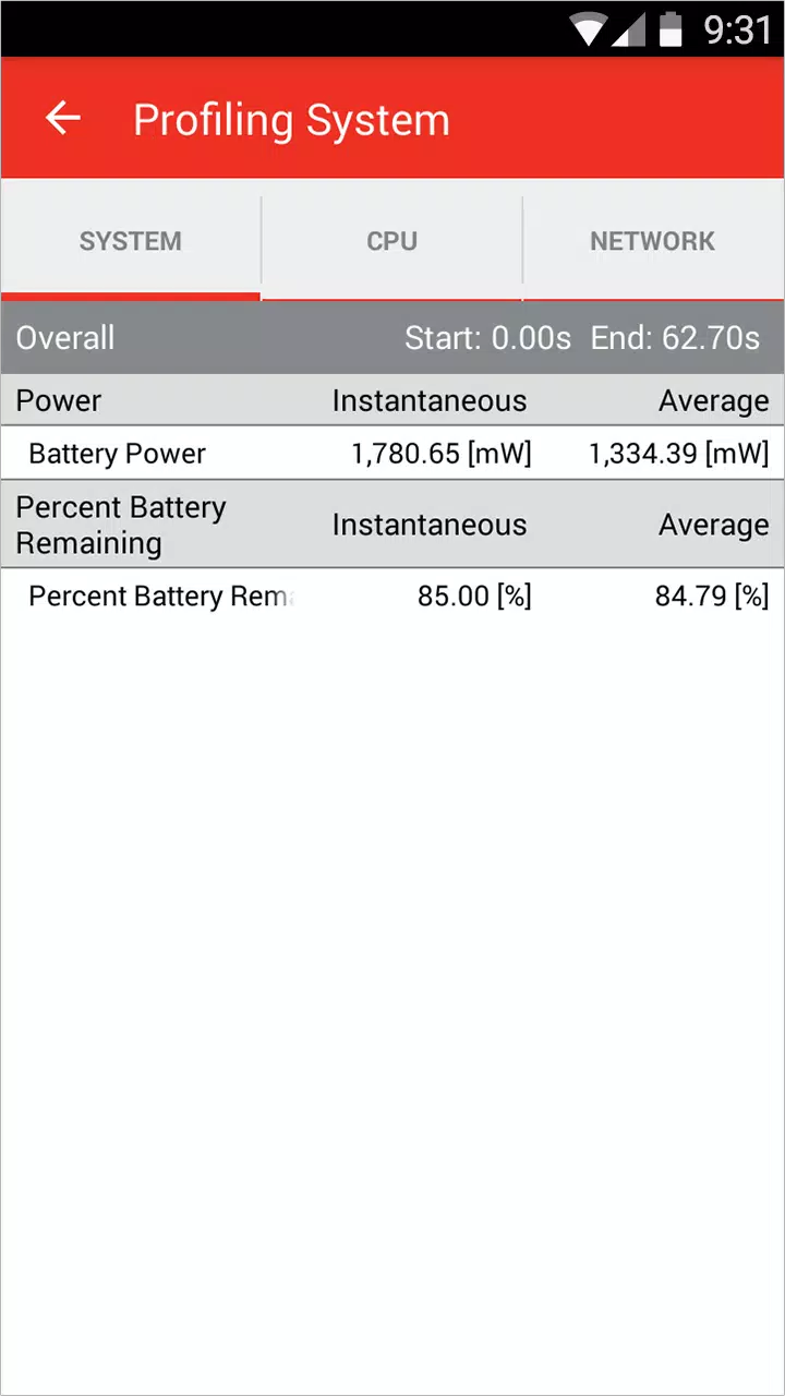 Trepn Profiler Screenshots8